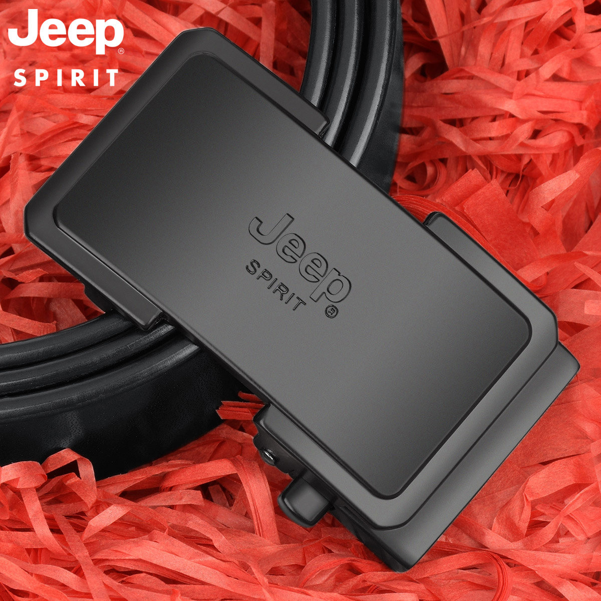 jeep皮带男真皮自动扣商务休闲裤带头层纯牛皮正品时尚青年腰带9