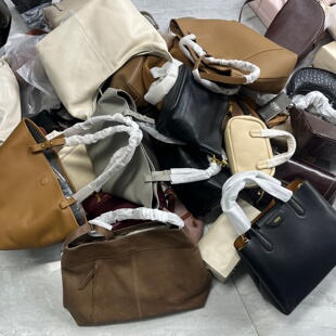 孤品清货处理真皮包包女包 托特包单肩斜挎包 通勤实用百搭