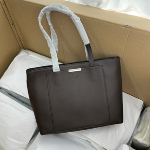 真皮大容量女包多隔层通勤托特单肩 尾货折扣 商场同款 正价598