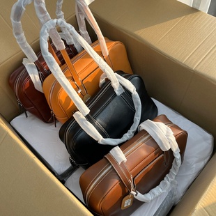 广州货~出厂价300+尾数折价处理~头层牛皮包包真皮大容量女包单肩