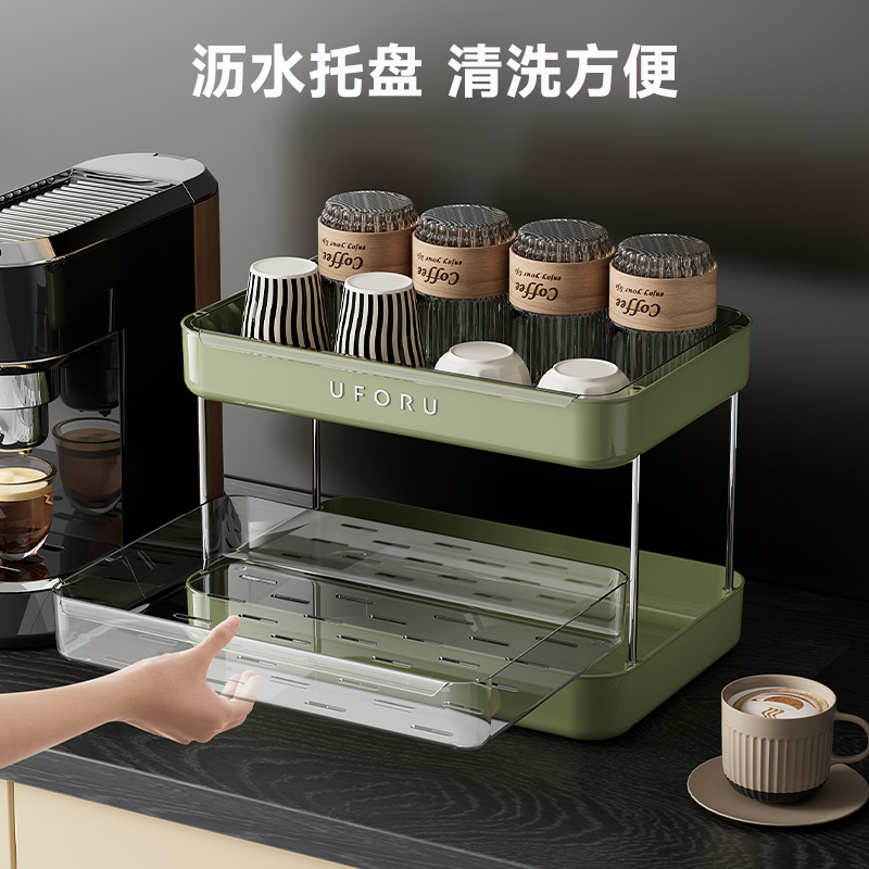 杯子收纳置物架家用茶杯沥水架