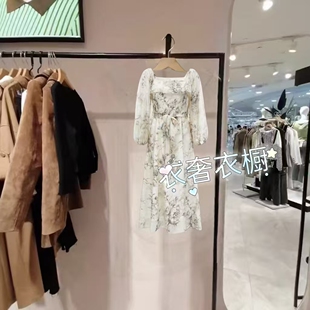 女装2025春夏新款收腰藏肉优雅百搭长裙32417C020 324117006