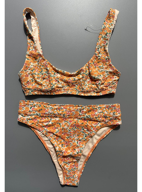 THE HIDDEN WA* 新款分体欧美性感比基尼泳衣泳裤分体泳衣A14号箱