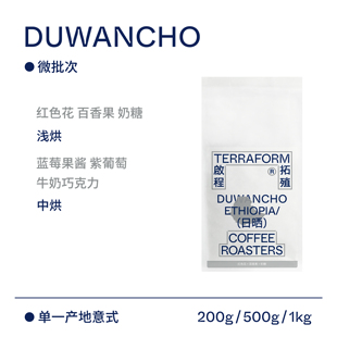 【Terraform】2025产季 微批次埃塞日晒浅烘意式奶咖单一咖啡豆