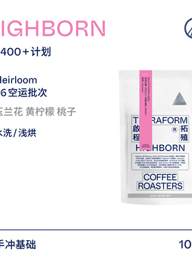 【Terraform】26产季空运批次 玉兰花 高海拔2400+计划水洗咖啡豆