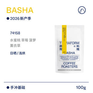 【Terraform】26新产季空运 埃塞西达摩BASHA日晒手冲咖啡豆