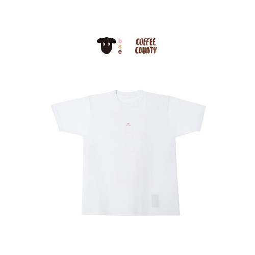 Blacksheep&Coffee County限定联名糖果&焦糖半袖纯棉圆领周边T恤