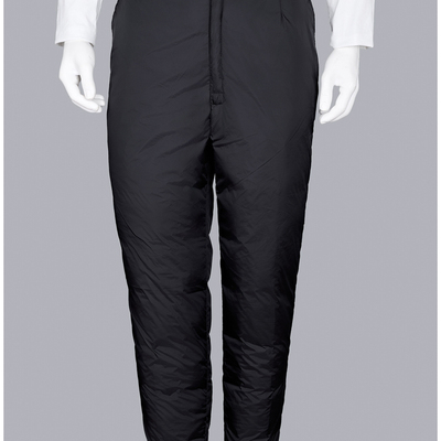 弦健羽绒裤加厚爸爸宽松保暖裤