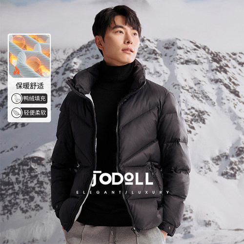 保暖休闲羽绒服乔顿舒适立领