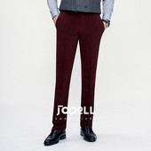 男士 长裤 百雅裤 休闲棕咖色直筒裤 潮流时尚 JODOLL乔顿灯芯绒单西裤
