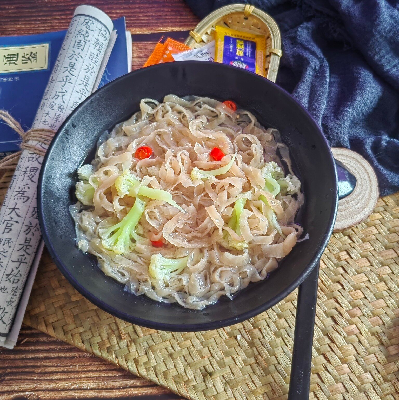 温州矾山肉燕面福州肉燕面手工新鲜燕丝美食小吃燕皮面云吞馄饨皮图片