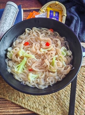 温州矾山肉燕面福州肉燕面手工新鲜燕丝美食小吃燕皮面云吞馄饨皮