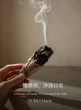 鼠尾草净化套装9.9元专享 清理空间氛围 吸引好运疗愈