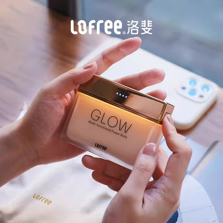Lofree洛斐GLOW充电宝10000毫安移动电源华为苹果15快充16女定制