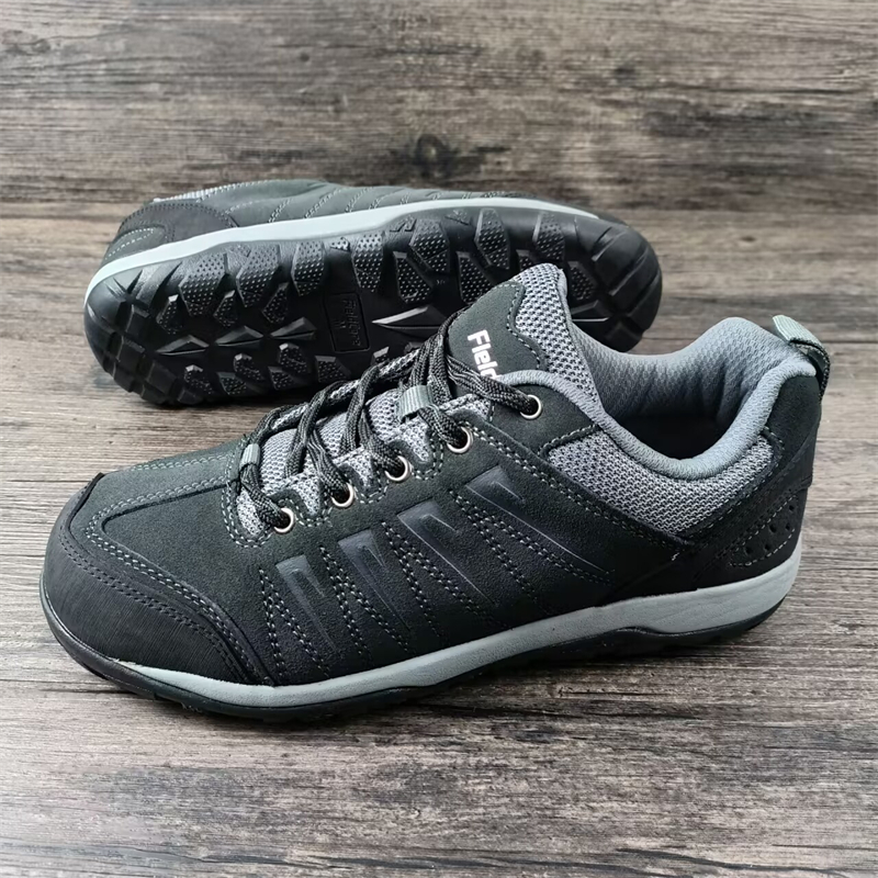 特大码清仓头层牛皮男户外鞋防