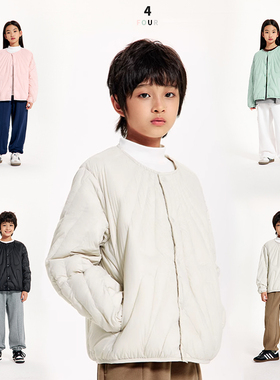 DK童装25秋冬日系轻薄保暖90白鸭绒羽绒服儿童女男童休闲百搭外套