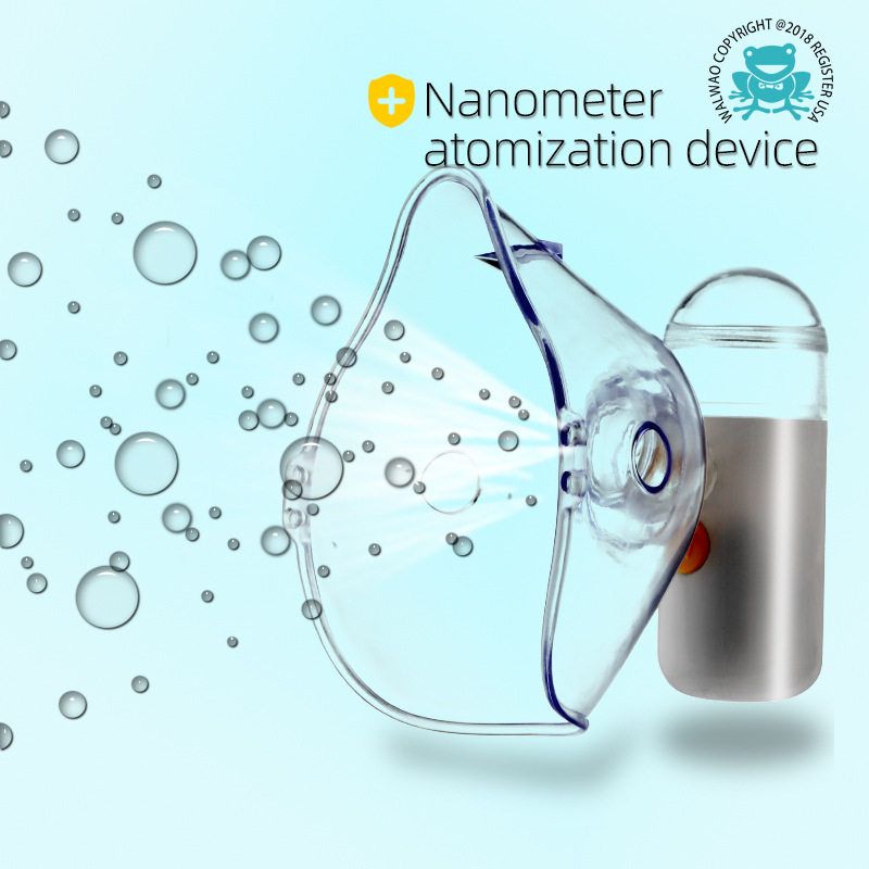 Micro nebulizer relieves cough caused by smoking, cold, etc