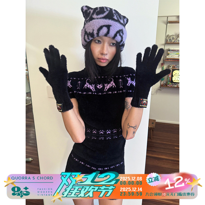 QUORRASCHORD羊毛手套秋冬季