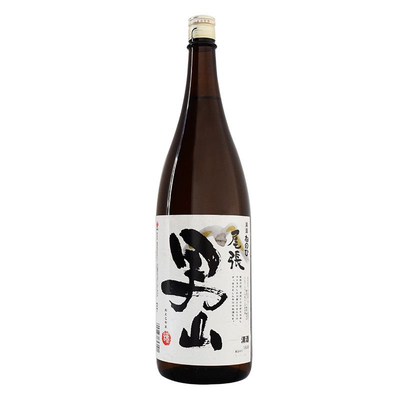 尾张男山1.8L清酒日本原装进口本酿造低度米酒日式酒烧酒洋酒1800