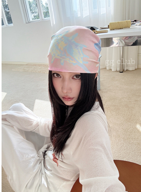 橘橘部落格 原创海螺粉色梦幻丝巾方巾女少女感头巾春夏韩系小众