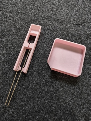 新款双针拼豆笔长单针拼豆笔豆针笔拼豆工具辅助神器拼豆专用笔