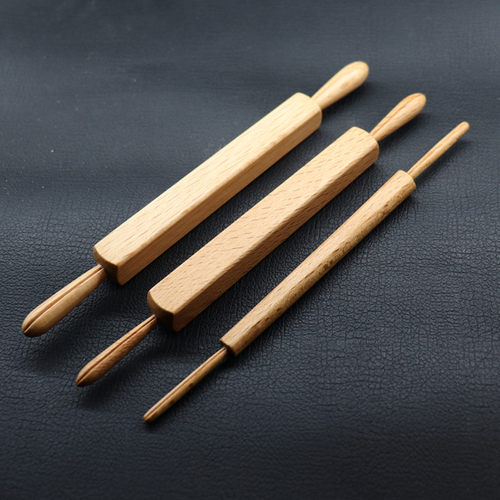 筋付双头推棒专用日式上生工具