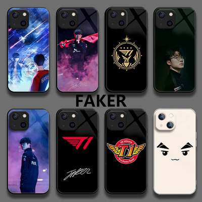 Faker手机壳SKT苹果15李相赫T1四星iPhone14适用四冠王13promax周边小米12签名11战队vivo红米oppo华为8荣耀7