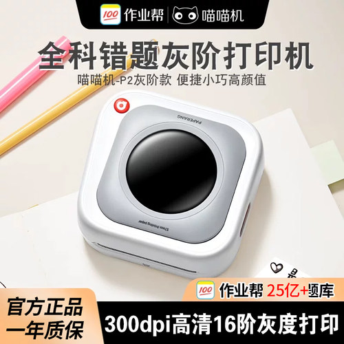 喵喵机蓝牙p2相机口袋家用