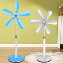 电风扇落地扇小型静音宿舍办公室立式 无网罩风扇 节能大风力伸缩式