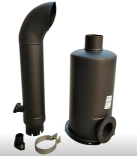 临工953n 955消音器消声器排气管尾管 临工50装 载机铲车配件 956l