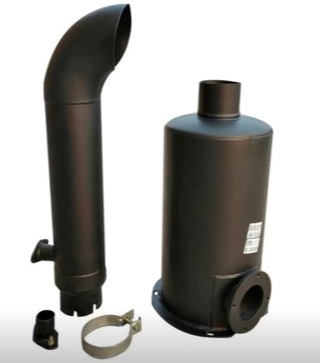 临工953n 956l 955消音器消声器排气管尾管 临工50装载机铲车配件