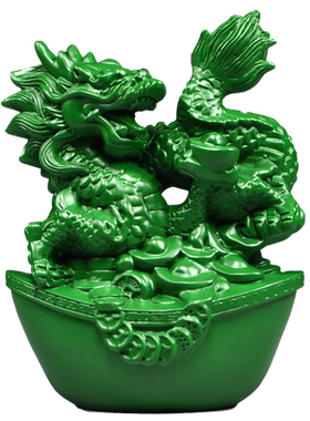 花梨木祝福新古典客厅吉祥物摆件