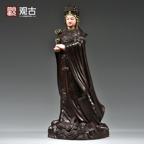 黑檀木祝福新古典客厅摆件