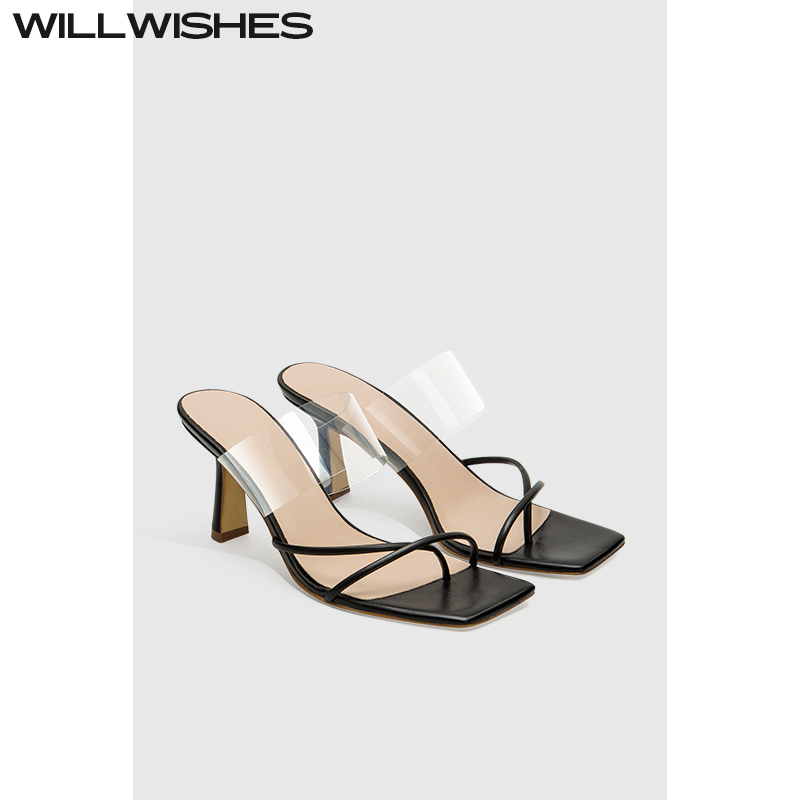 WILLWISHES原创设计夹趾凉鞋女