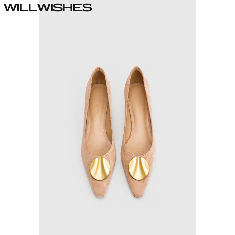 WILLWISHES原创仙女风浅口单鞋