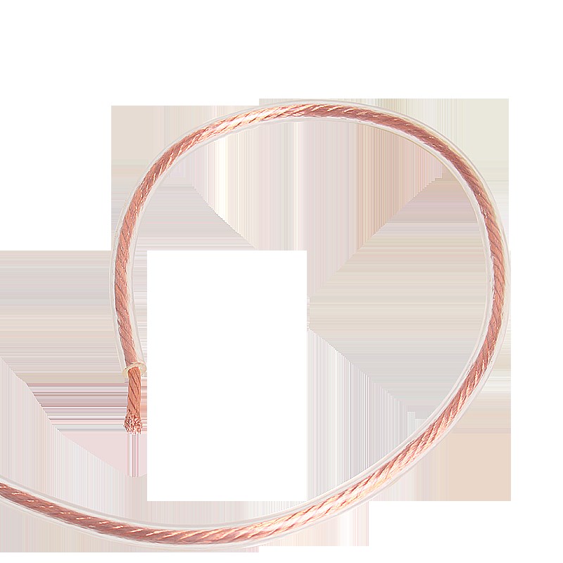 纯铜电缆线铜芯电线透明接地加塑软铜线焊把线裸铜线10-120平方