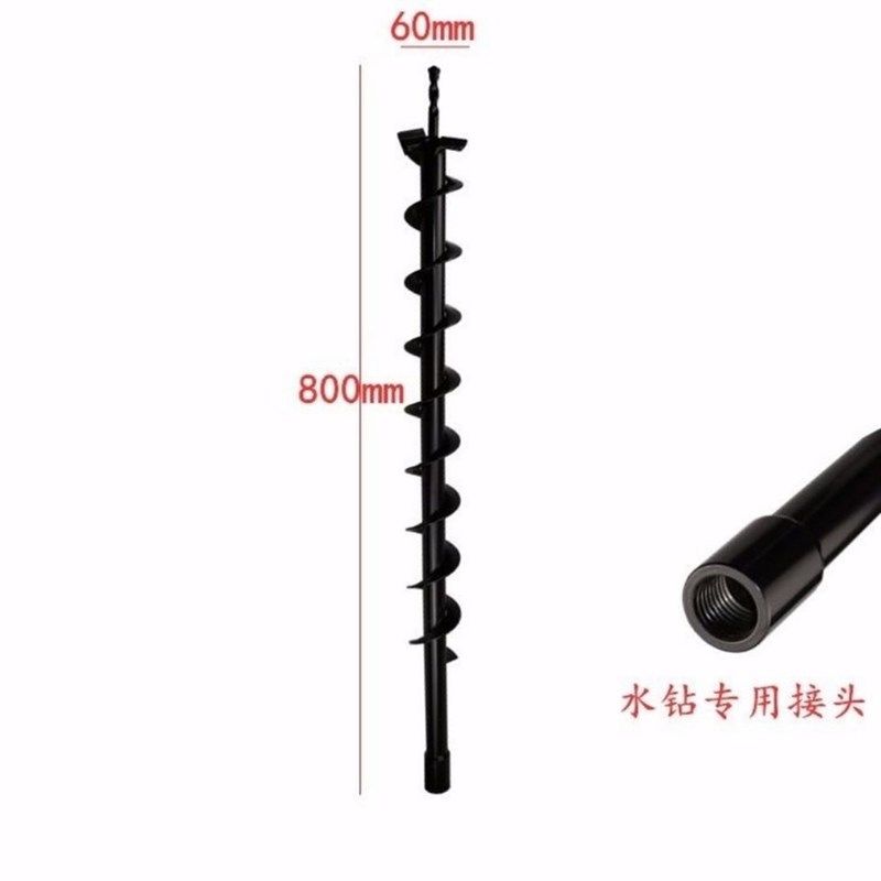 地钻钻头水钻螺纹接口大棚挖坑打桩松土打洞打孔开孔挖土螺旋钻头,个性定制/设计服务/DIY,明信片定制,淘宝优惠券,粉丝福利购,淘宝优惠卷