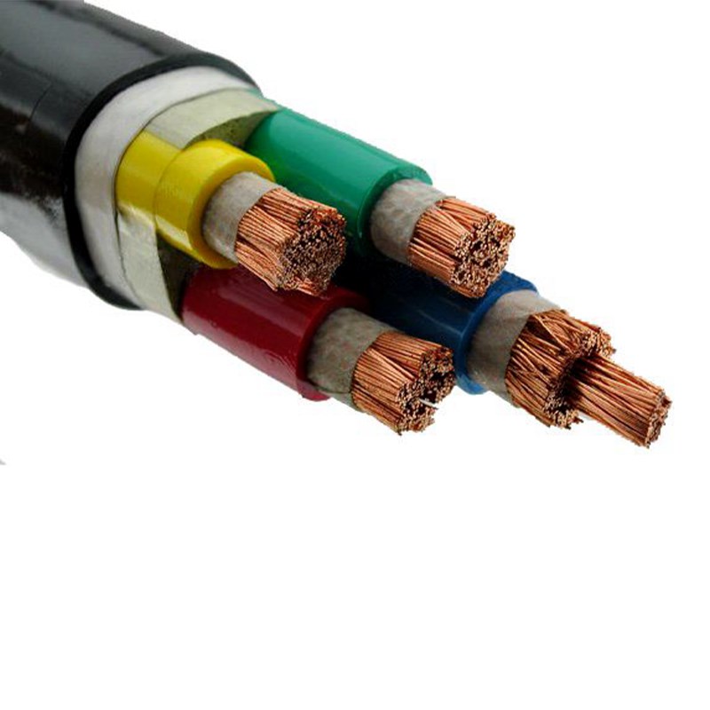 起帆电线充电桩1.5 4 6 10平方三芯国标yjvr铜芯电缆线软电缆国标