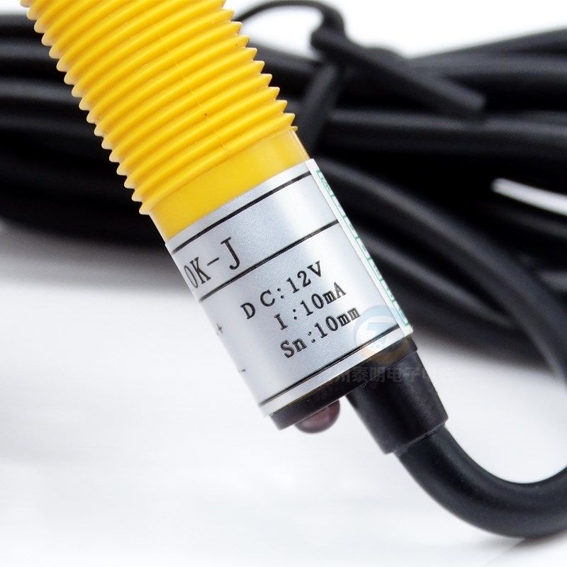 冲床计数器磁性 磁控 干簧管舌簧感应接近开关 M12圆柱VJ12-D10K