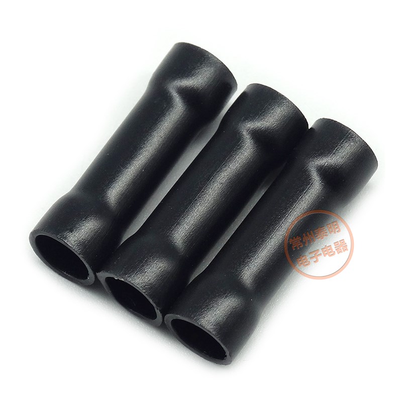 冷压接线端子管形全绝缘中间接头导线连接器铜管BV3.5  2.5-4平方