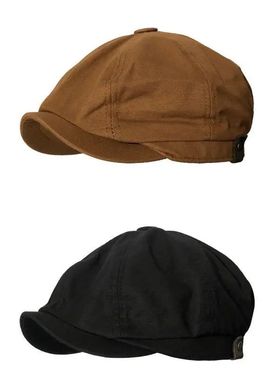 European and American beret 欧美八角帽子男士英伦贝雷帽 Hat