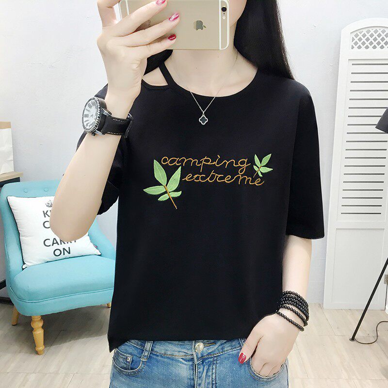 千百惠时尚短袖女上衣超仙洋气夏季新款学生韩服小清新圆领mh在类目 女装/女士精品, T恤中 - 来自Buy2taobao.com提供专业的淘宝代购服务