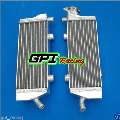 摩托车改装全铝水箱适用于sxf250 350 450 XCF 250 XC  exc350