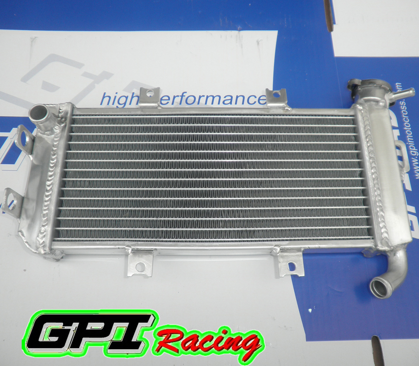 摩托车改装水箱散热器全铝手工制作适用于川崎ER6R ER6N radiator