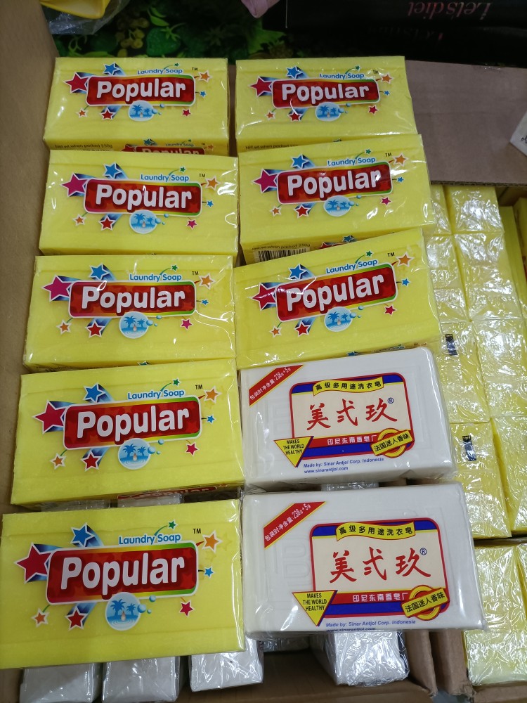 泡飘乐进口组合婴儿洗衣皂