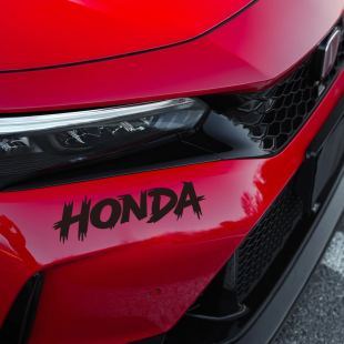 汽车创意车贴HON DA贴纸适用于本田飞度思域雅阁奥德赛思铭玻璃贴