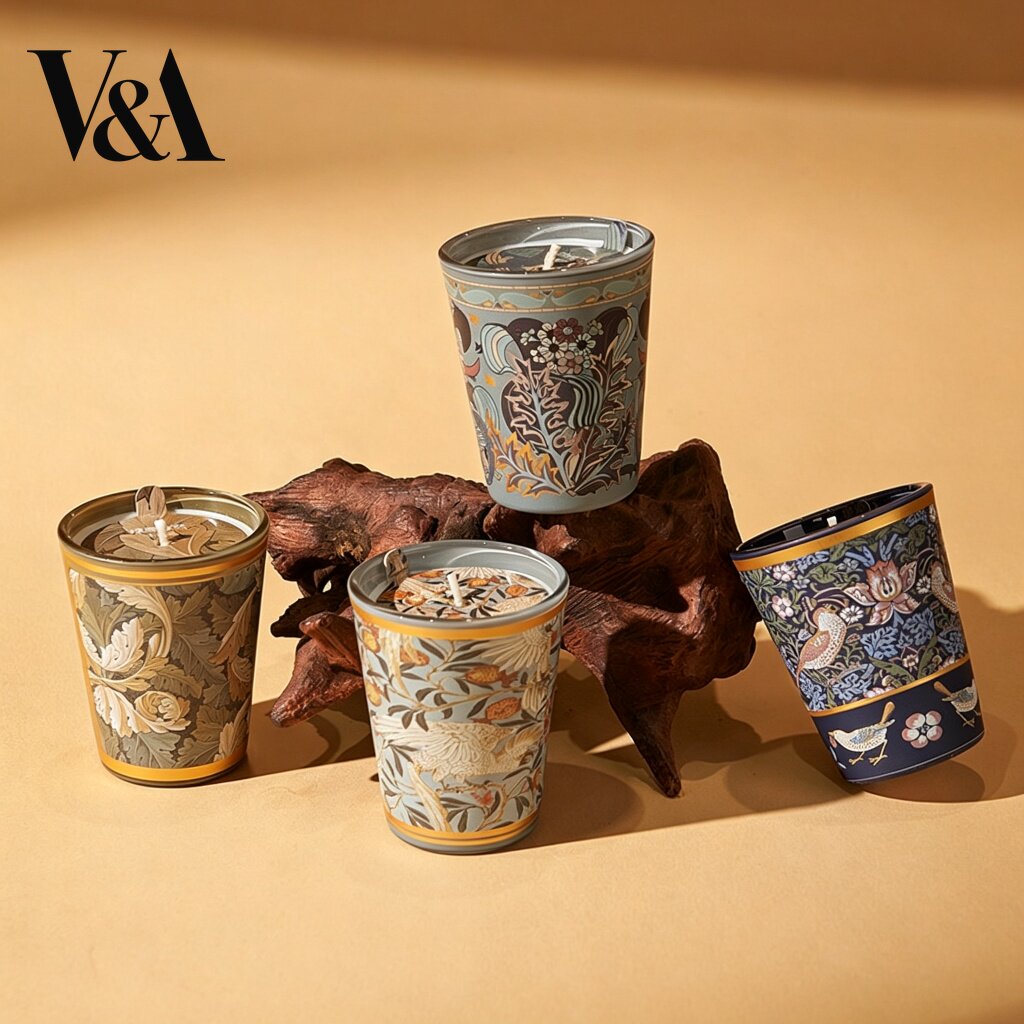 VA博物馆草莓小偷香薰蜡烛香氛图片
