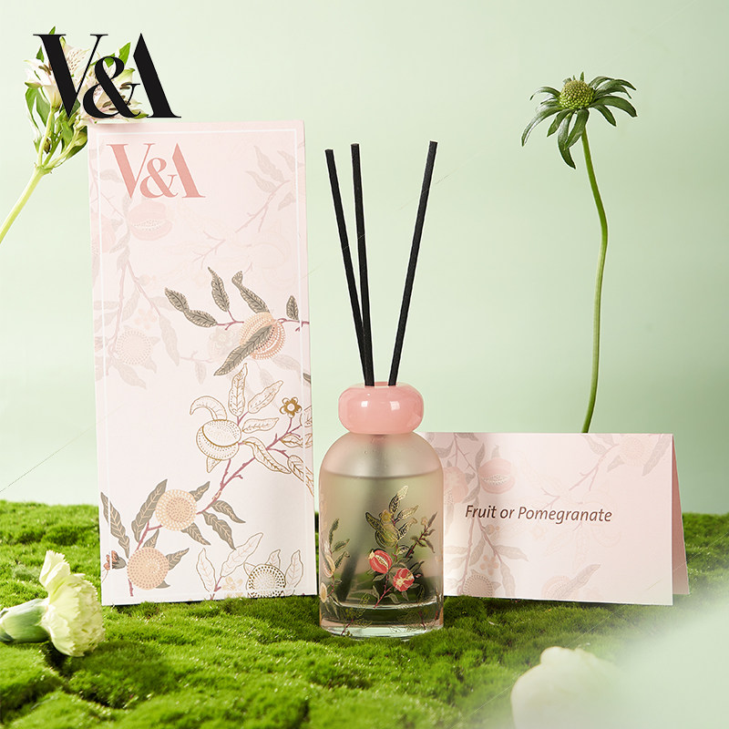 【新年礼物】VA博物馆威廉莫里斯石榴粉雾无火香氛礼物香薰室内香,家居饰品,散香器,淘宝优惠券,粉丝福利购,淘宝优惠卷
