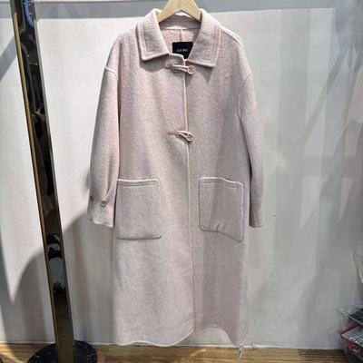 亮点GZ -冬装63.5%绵羊毛22%聚脂14.5%莱赛尔双面羊绒外套3889