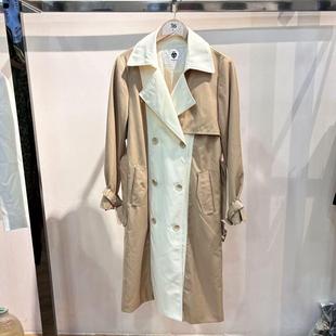 宽松风衣外套0098 中长款 24春秋款 休闲时尚